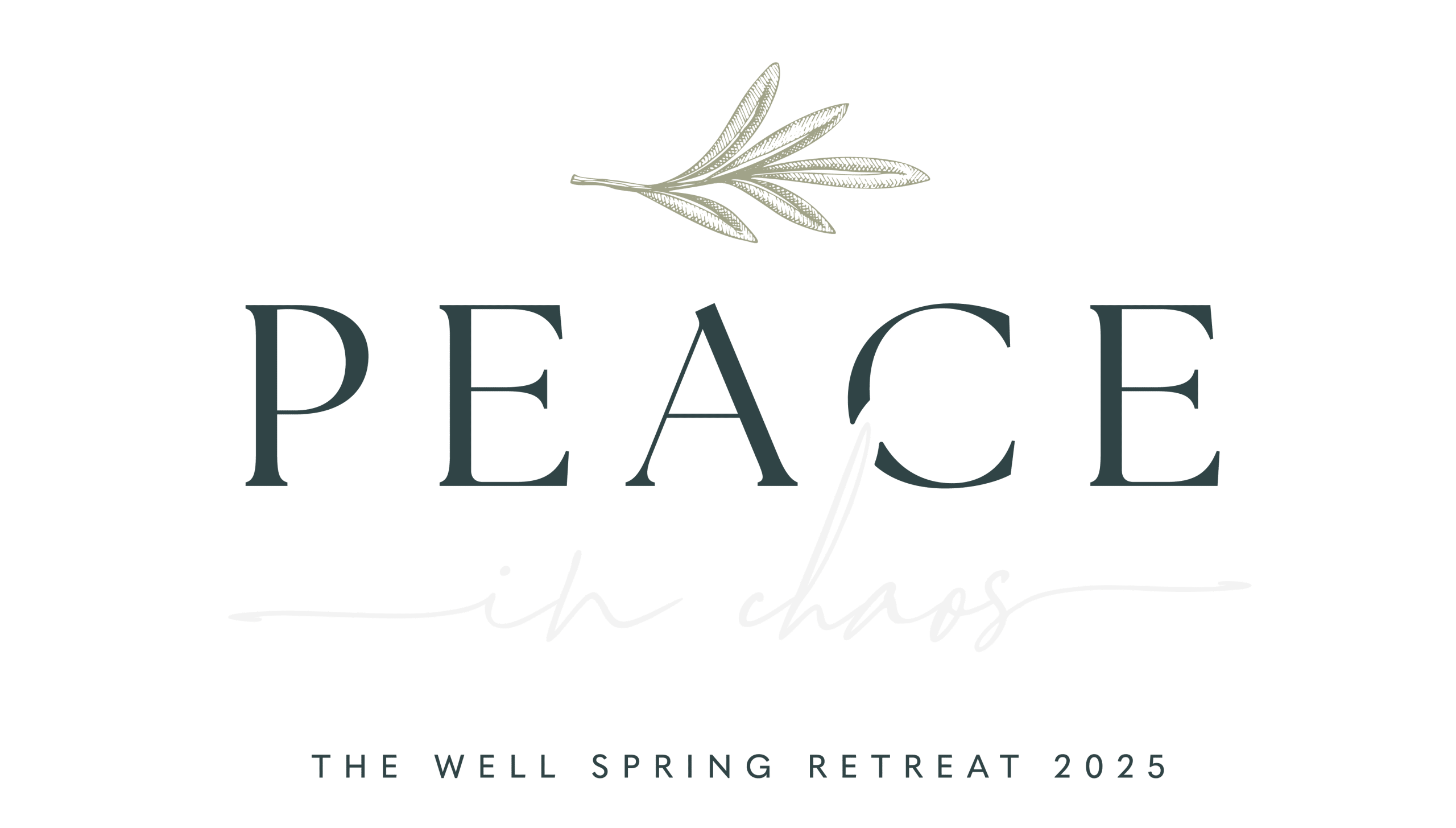 Peace in Chaos - The Well Spring Retreat 2025